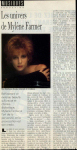 Mylène Farmer Presse L'Express 07 octobre 1988