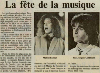 Mylène Farmer Presse Le Républicain Lorrain 19 novembre 1988