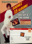 Mylène Farmer Presse Rock News Septembre 1988