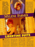 Mylène Farmer Presse Spotlight Octobre 1988