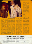 Mylène Farmer Presse Spotlight Octobre 1988