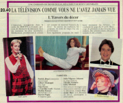 Mylène Farmer Presse Télé 7 Jours 18 avril 1988