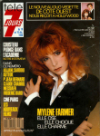 Mylène Farmer Presse Télé 7 Jours Programmes du 10 au 16 décembre 1988