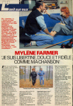 Mylène Farmer Presse Télé 7 Jours Programmes du 10 au 16 décembre 1988