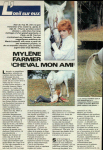 Mylène Farmer Presse Télé 7 Jours 29 octobre 1988