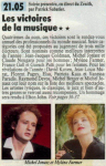 Mylène Farmer Presse Télé Loisirs 14 novembre 1988