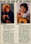 Mylène Farmer Presse Télé Magazine 18 avril 1988