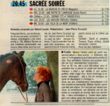 Mylène Farmer Presse Télé Poche 09 mai 1988 1988