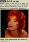 Mylène Farmer Presse Télé Poche 30 mai 1988 1988