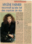 Mylène Farmer Presse Télé Star 11 avril 1988