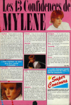 Mylène Farmer Presse Super Mai 1988