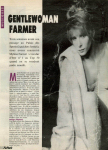 Mylène Farmer Presse 7 à Paris 26 avril 1989