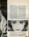 Mylène Farmer Presse 7 à Paris 26 avril 1989