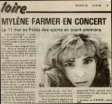 Mylène Farmer Presse L'Espoir 28 avril 1989