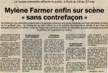 Mylène Farmer Presse L'Union 17 mai 1989