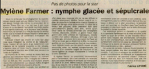 Mylène Farmer Presse L'Union 23 novembre 1989