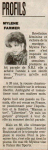 Mylène Farmer Presse Le Méridional 05 janvier 1989