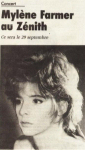Mylène Farmer Presse Le Midi Libre 21 septembre 1989