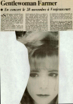 Mylène Farmer Presse Le Pays 22 juin 1989