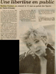 Mylène Farmer Presse Le Progrès 03 mai 1989