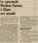 Mylène Farmer Presse Les Dépêches 04 septembre 1989