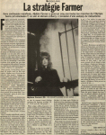 Mylène Farmer Presse Libération 07 décembre 1989