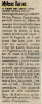 Mylène Farmer Presse Libération 15 mai 1989