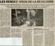 Mylène Farmer Presse Océan 04 décembre 1989