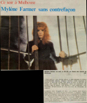 Mylène Farmer Presse L'Alsace 05 décembre 1989