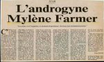 Mylène Farmer Presse La Marseillaise 01 avril 1989