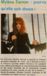 Mylène Farmer Presse La Voix du Nord 17 novembre 1989