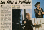 Mylène Farmer Presse Le Dauphiné 27 mai 1989
