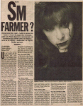 Mylène Farmer Presse Libération 19 mai 1989