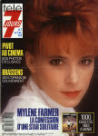 Mylène Farmer Presse Télé 7 Jours 27 novembre 1989