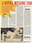Mylène Farmer Presse 7 Extra 1991