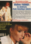Mylène Farmer Presse Cine Tele Revue 1991