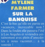 Mylène Farmer Presse Podium