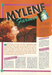 Mylène Farmer Presse Super 1991