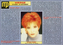 Mylène Farmer Presse Télé 7 Jours 1991