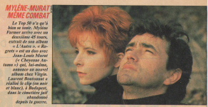 Mylène Farmer Presse Télé 7 Jours 1991