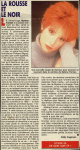 Mylène Farmer Presse Télé Moustique 1991