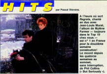 Mylène Farmer Presse Télé Moustique 1991