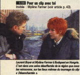 Mylène Farmer Presse Télé Poche 1991