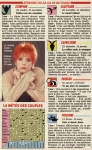 Mylène Farmer Presse Télé Poche 1991