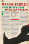 Mylène Farmer Presse Top Secrets 1991