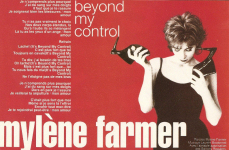 Mylène Farmer Presse Salut 1992