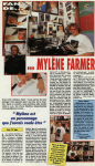 Mylène Farmer Presse Salut 1992