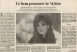 Mylène Farmer Presse L'Alsace 02 octobre 1994