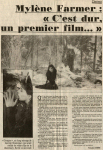 Mylène Farmer Presse La Dépêche 05 octobre 1994