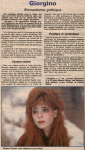 Mylène Farmer Presse Le Canard Enchaîné 1994